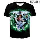 Новинка 2021, летняя повседневная футболка Yu Gi Oh 3D для мужчин и женщин, детская модная уличная одежда, футболки для мальчиков и девочек с принтом, крутые топы, футболки
