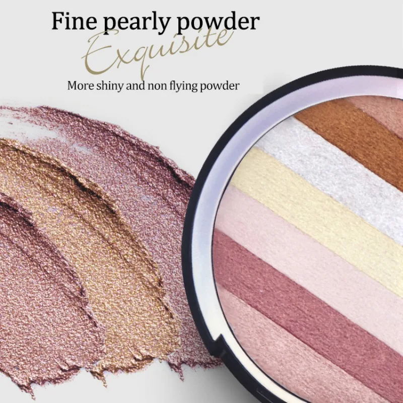 Горячие очаровательные радужные тени для век макияж Палитра матовые мерцающие