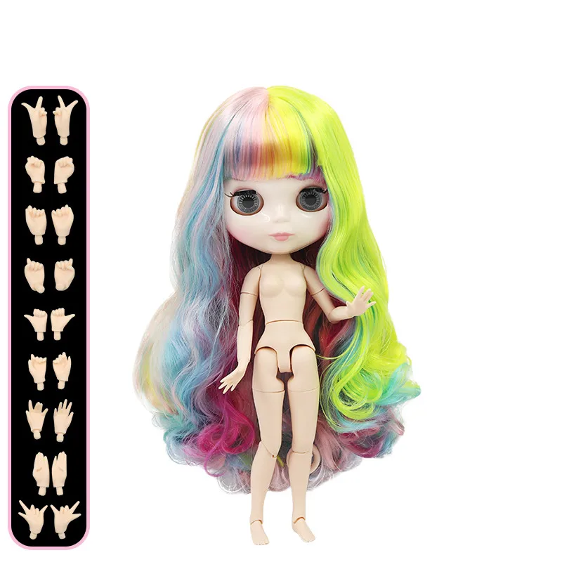 Ледяной фабрики Blyth кукольные 1/6 BJD куклы 30 см пользовательские 19 совместных тела