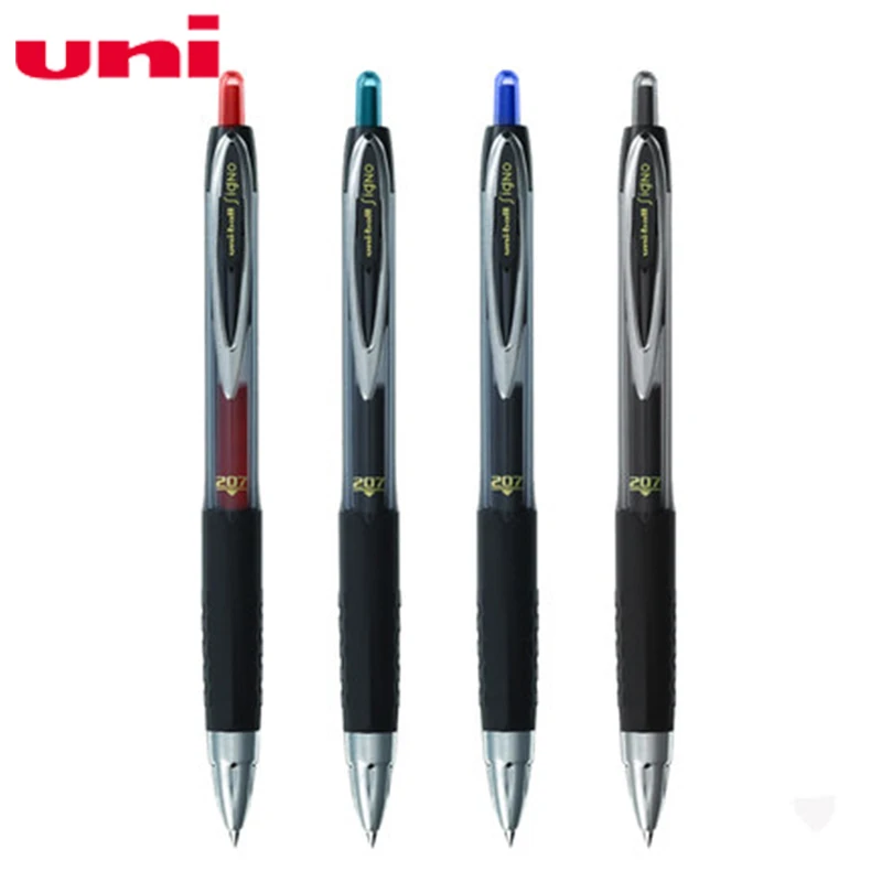 

12 Pcs/Lot Uni-Ball Signo UMN-207 Retractable Gel Ink Pen 0.5 mm stylo stylo