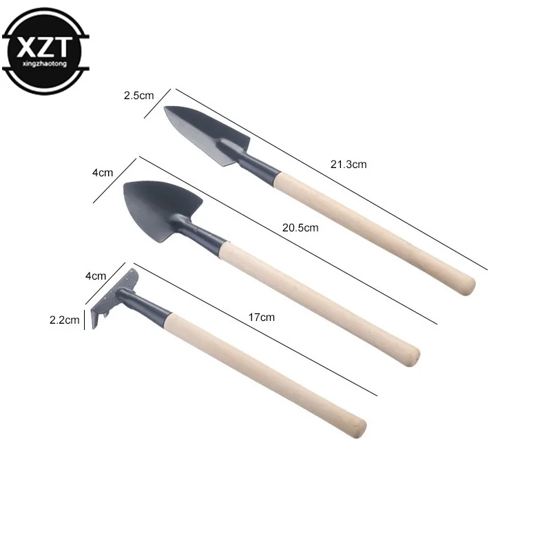 3 шт./компл. садовые инструменты миниатюрная лопата для горшков ухода за