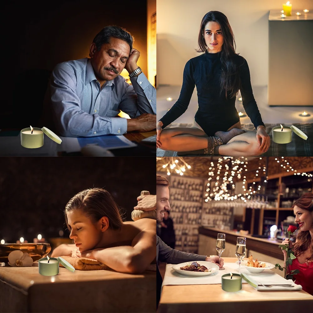 

1PC Candle Making Art Craft Cosmetic Pot Candle Tins DIY Salves Container Storage Box Empty Round Meta Skin Care Beauty Samples