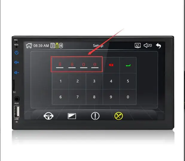 2din Автомагнитола 7 дюймов сенсорный mirrorlink Android плеер сабвуфер MP5 плеер Авторадио Bluetooth Камера заднего вида магнитофон