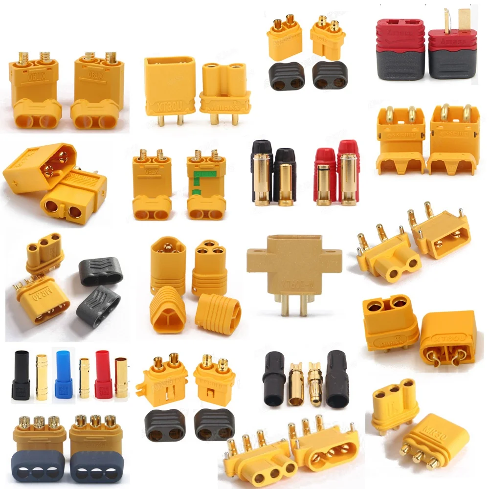 

Conector 10 x Amass XT60 + XT30U XT60U XT90, MR60, MR30, XT60PW, XT90PW, XT30PW, AS150, XT150, MR30PB, MT30, MT60, conector (5 СES), 1, 4, 10, 10, 4, 10, 10, 10, 10, 10, 10, 60, 60,