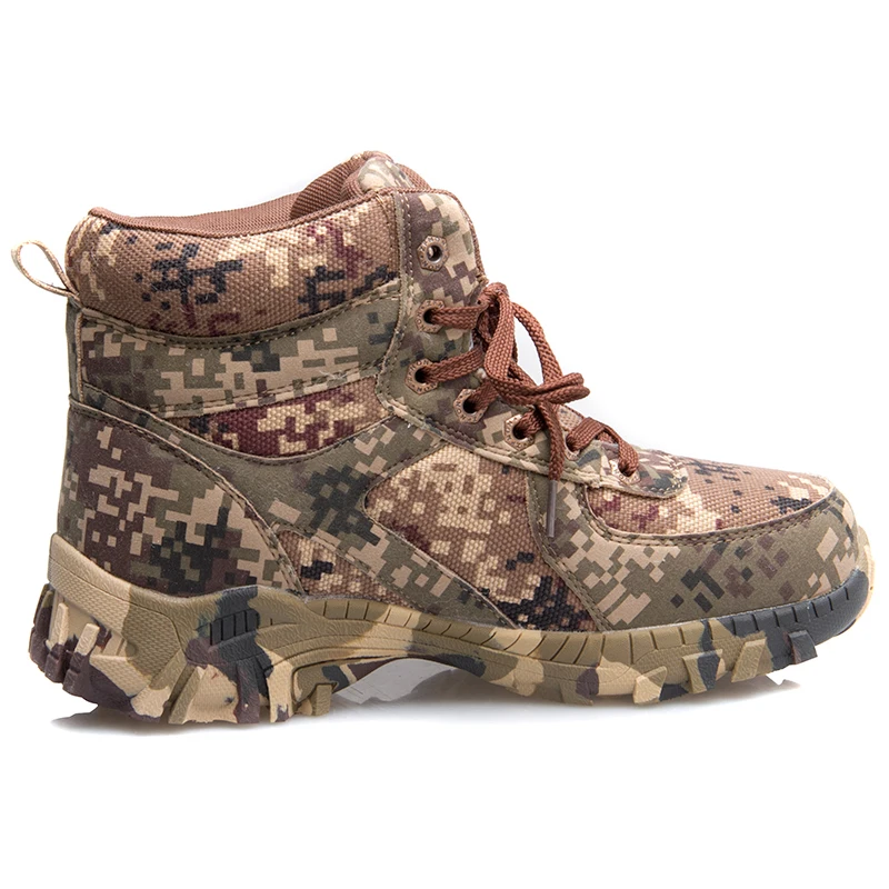 Military Winter Boots Men Wool Liner Camouflage Bot Combat Shoes Warm Cotton |