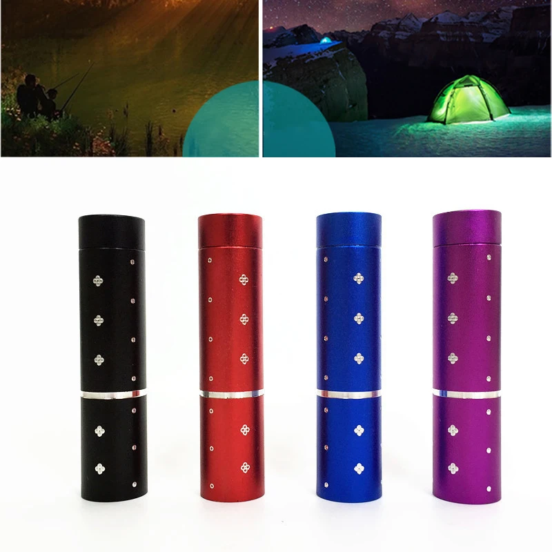 

LED Flashlight Waterproof LED Flashlight Lights Rustproof Aluminum Alloy Lipstick Shape Flashlight Portable Mini LED Flashlight