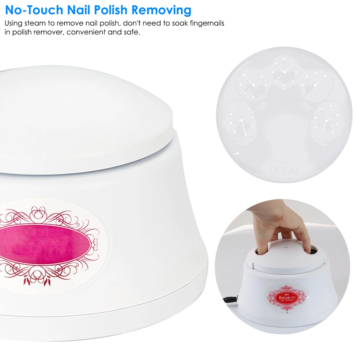 Электрическая машина для удаления лака ногтей 40 Вт инструмент дизайна