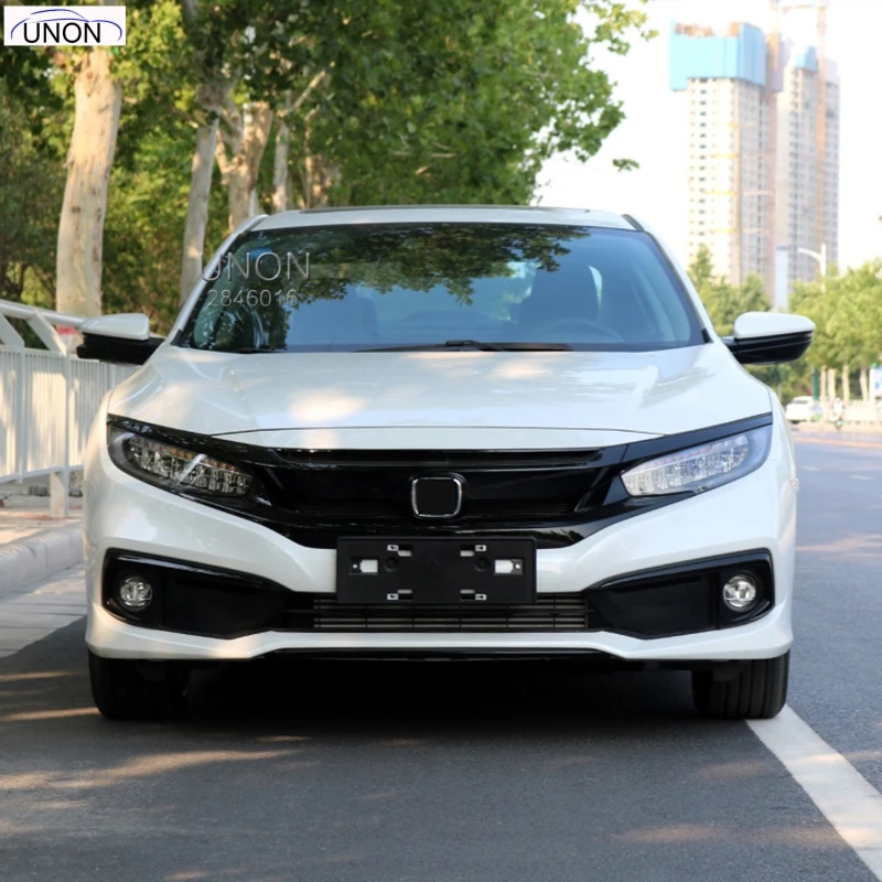 28 шт. для Honda Civic 10TH Generation ABS углеродное волокно краска Передняя приборная панель вентиляционная панель внутренняя дверь интерьер