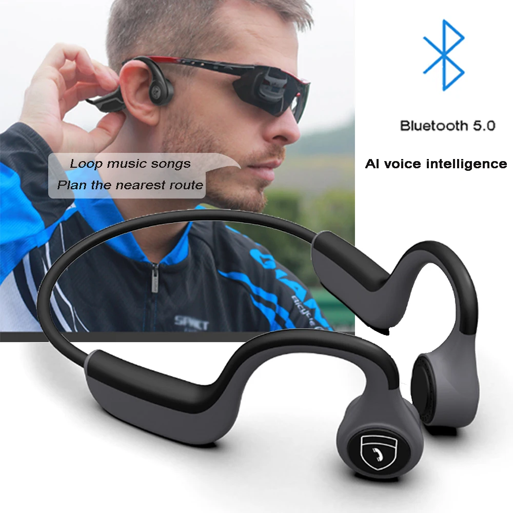 

Bluetooth-гарнитура Z8 Pro с костной проводимостью, беспроводная уличная спортивная стереогарнитура с костной проводимостью, 5.0