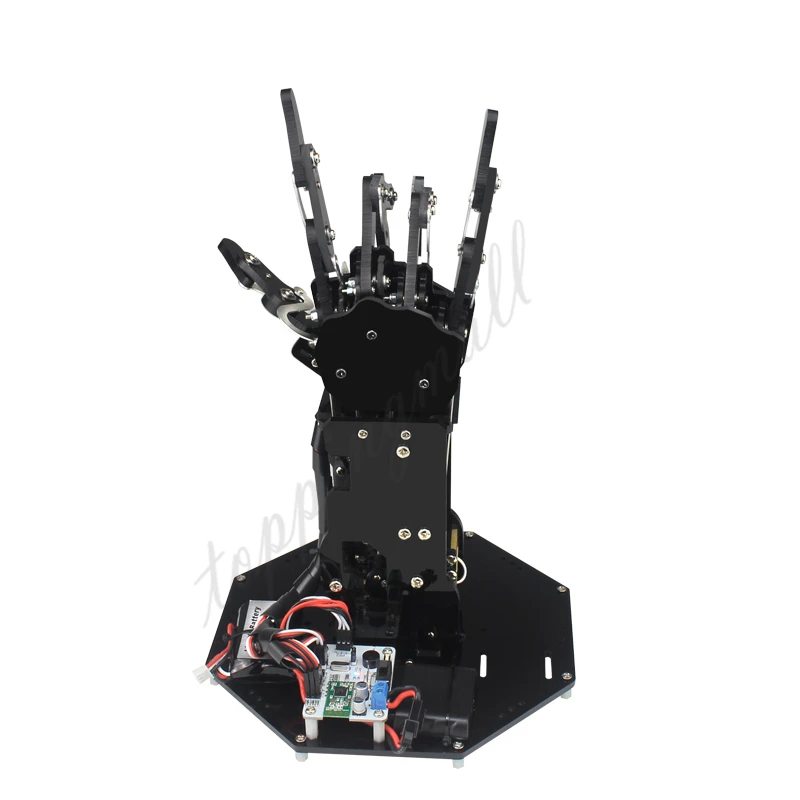 UHand бионический робот Механическая рука пять пальцев с системой управления для