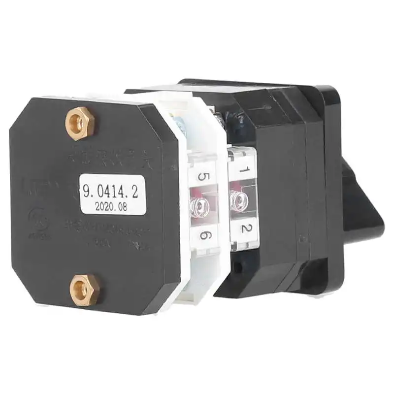 Вращающийся кулачковый переключатель универсальный Электрический 2 позиция