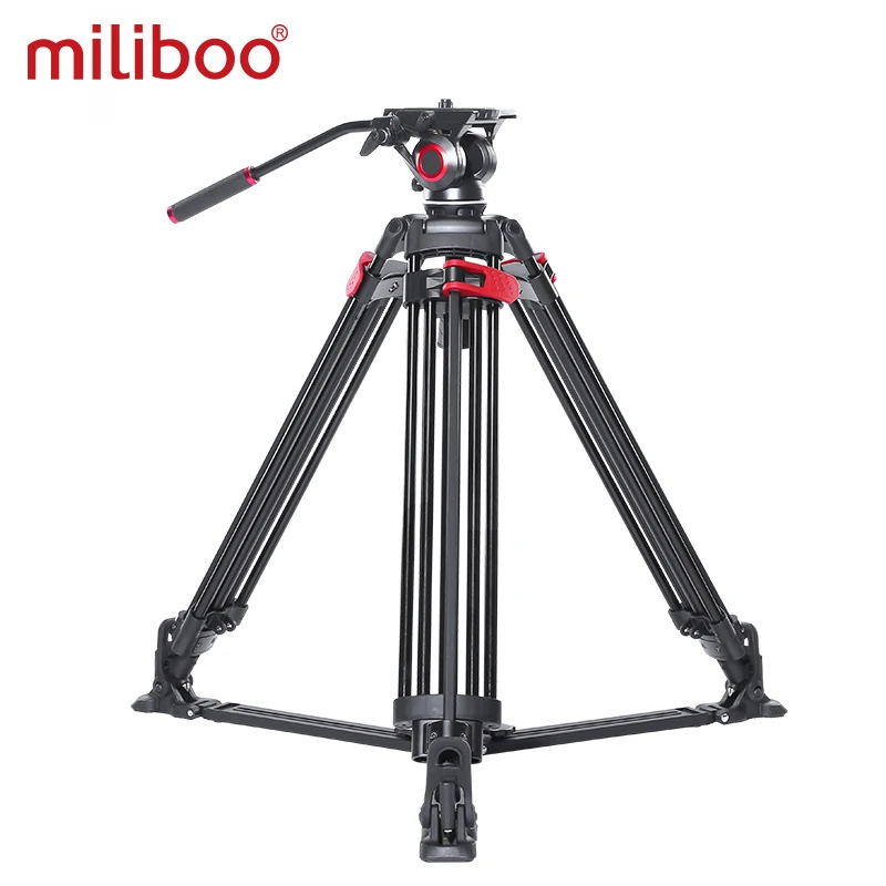 Штатив miliboo Профессиональный для видеокамеры подставка с наземным