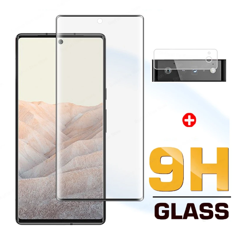 2 in 1 9H Tempered Glass on the For Google Pixel 6 Pro Protective Screen Protector For Pixel6 Pixel 6 Pro 6Pro Camera Len Glass