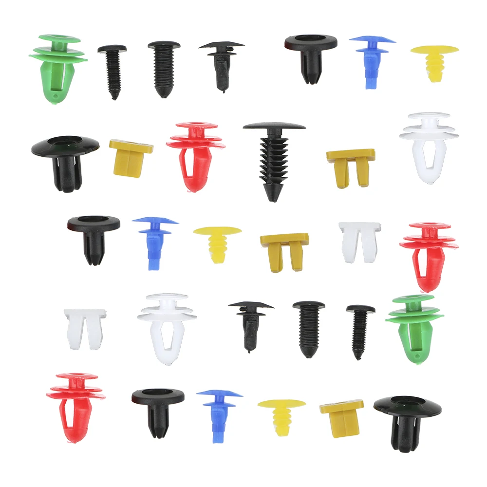 FORAUTO 100 шт./50 шт. смешанные автомобильные крепежные зажимы для бампера автомобиля