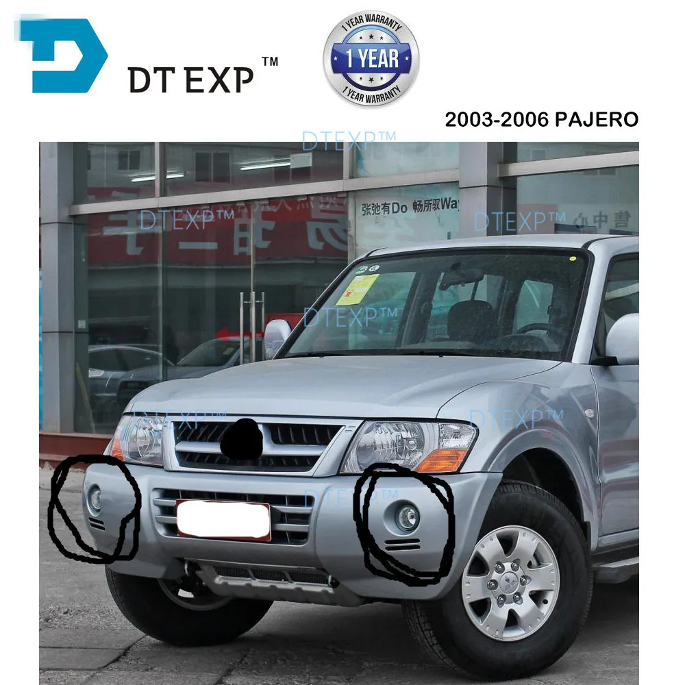 Сопло омывателя фар MN117091 MN117092 для Mitsubishi Pajero Форсунка для Montero V73 V77 V75 - Испускаемый цвет: 2003-2005 pajero