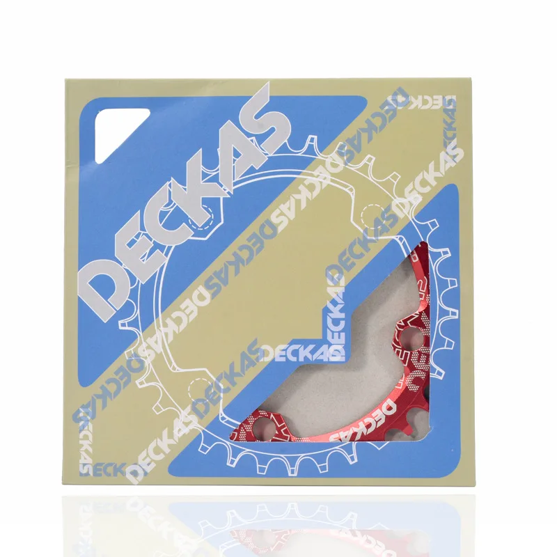 DECKAS MTB положительный и отрицательный зубчатый диск один горный велосипед