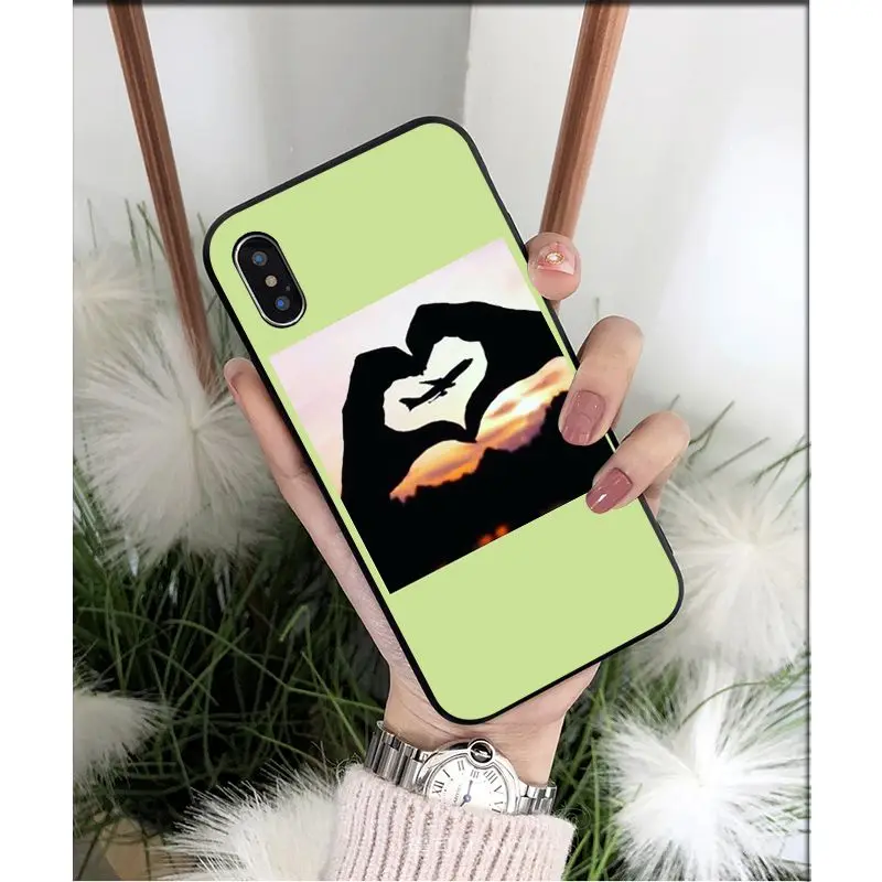 Силиконовый чехол для телефона NBDRUICAI iPhone 11 pro XS MAX 8 7 6 6S Plus X 5|Бамперы| |