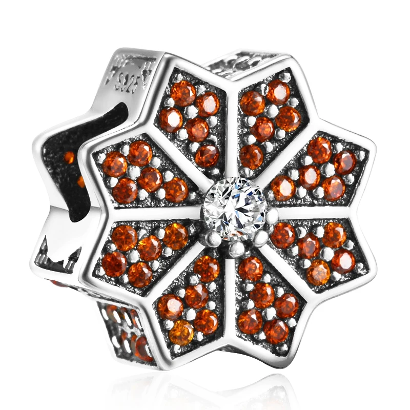 Diy аксессуары 925 Серебряные Оригинальные разделительные бусины для изготовления