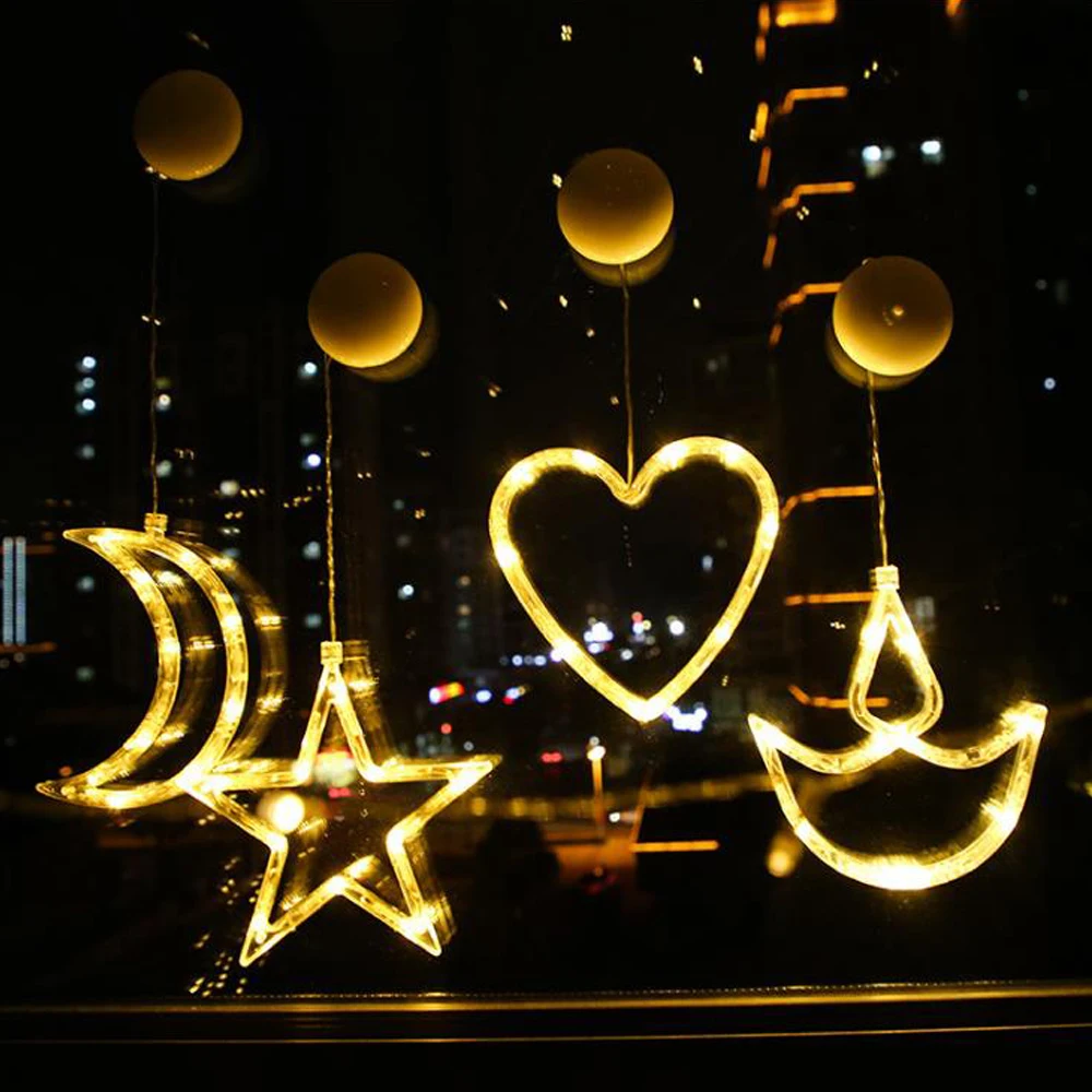 СВЕТОДИОДНАЯ Гирлянда в виде снеговика Санта-Клауса | Освещение