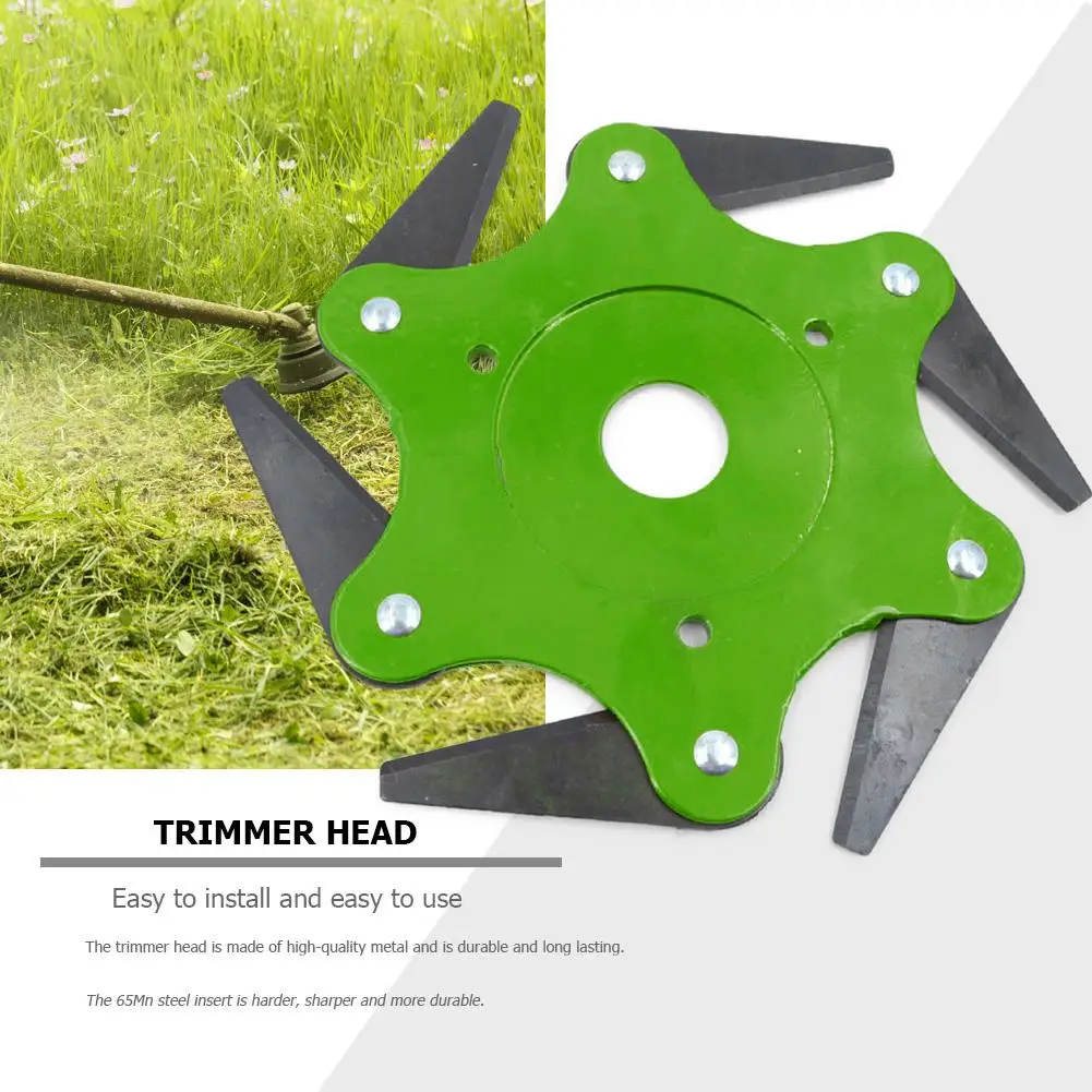 Косилка из марганцевой стали Головка триммера для травы садовая щетка резак