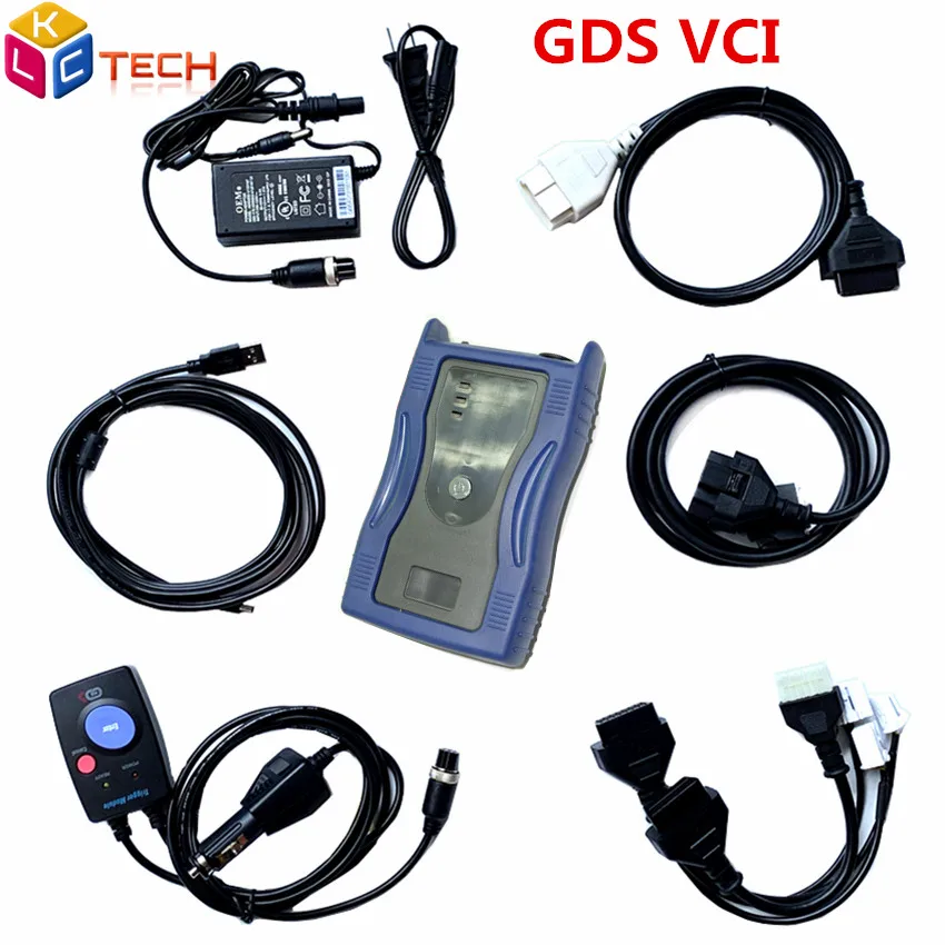 GDS VCI для K-IA Hyu-ndai с модулем триггера разъем полета OBD2 диагностический сканер инструмент