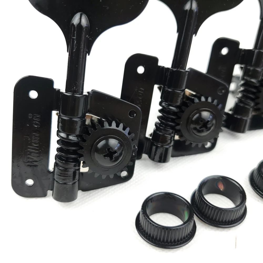 open frame wilkinson elektrische bass gitarre mechaniken mechaniken gitarre tuning pegs wjbl 200 schwarz made in korea free global shipping
