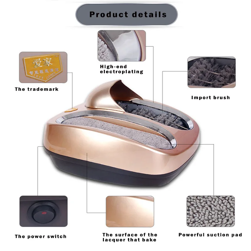

Fully automatic Intelligent shoe sole cleaning machine automatic shoe polishing equipment Instead of Shoe covers machine