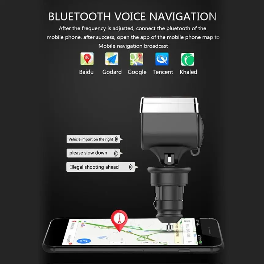 1,3 большой экран Автомобильный Bluetooth fm-передатчик с прикуривателем Hands-Free модулятор FM двойной usb зарядное устройство Поддержка TF карты