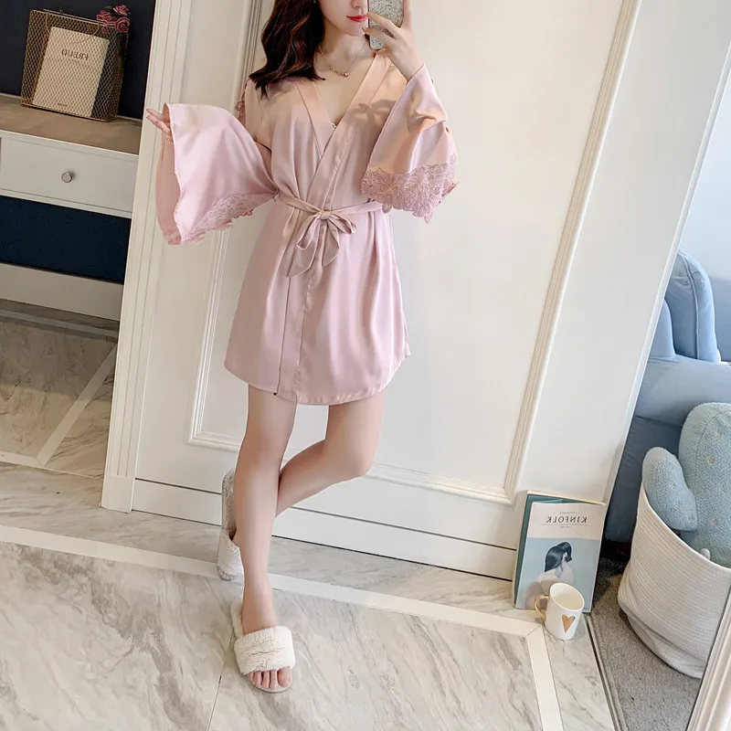 Летнее свадебное платье для невесты атласное ночное белье женская ночная