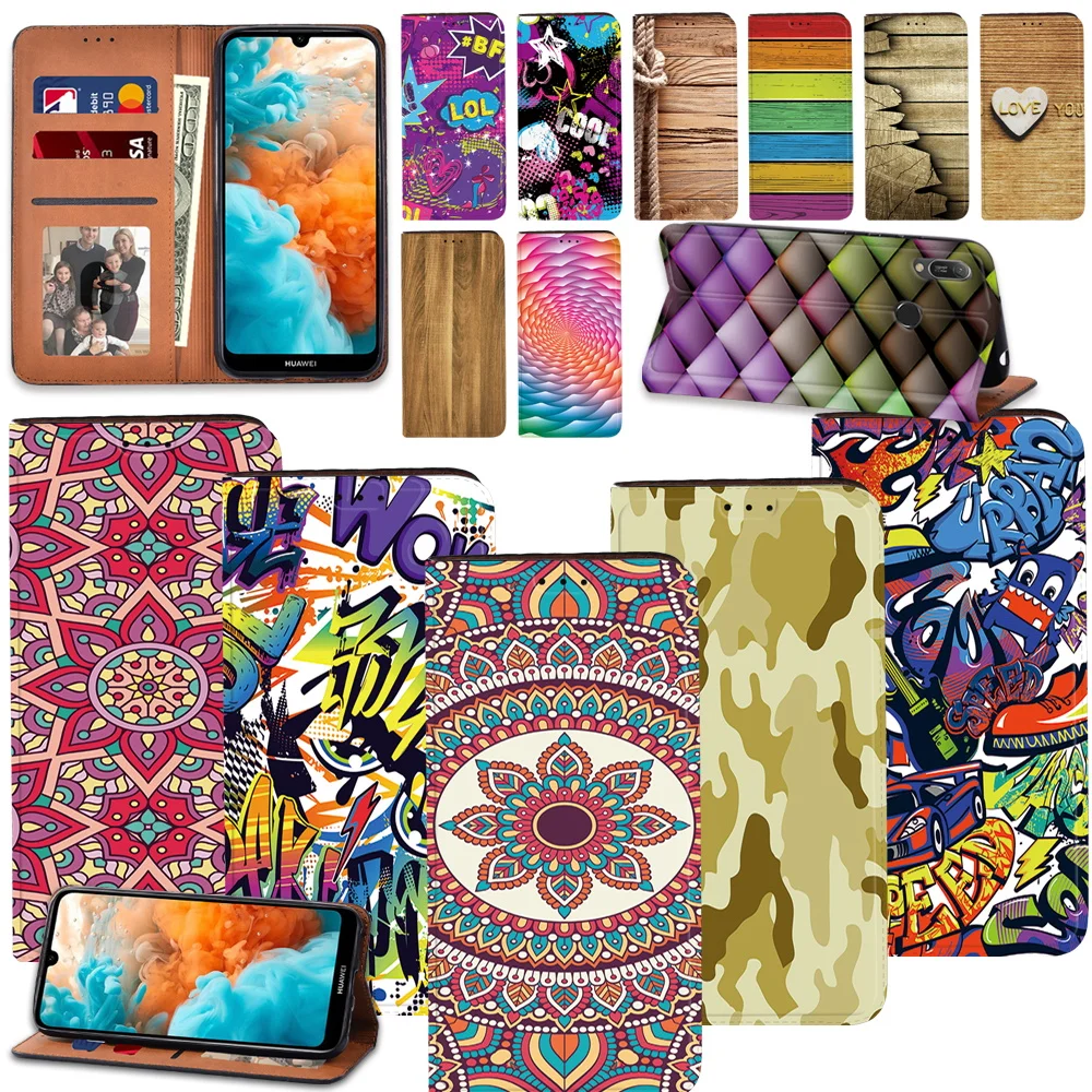 

Phone Case for Huawei Honor 20/20 Lite/9X/10 Lite/8A/9X Pro/8A Pro/ 8S/Huawei Y9/Y6/Y6S/Y6 Pro/Huawei NOVA 5T Flip Phone Case