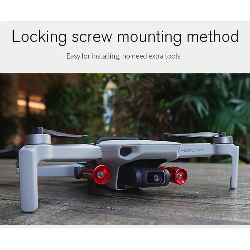 

1Set LED Lights Night Flight Searchlight Flashlight Kit for dji Mavic Mini Drone