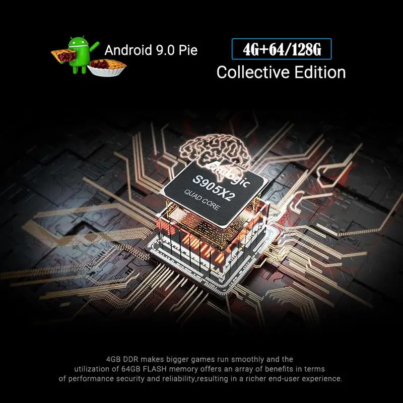 ТВ приставка KM3 Android 9 0 4 Гб 64 128 ГБ Amlogic S905X2 4K 5G двойной Wifi телеприставка умный