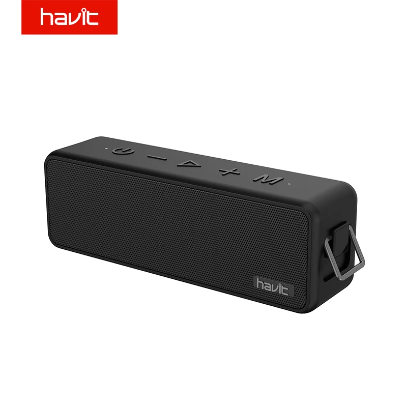 Portable Speaker Havit M76 портативный Bluetooth беспроводной динамик лучший бас 15 ч Время воспроизведения 18 м Bluetooth Диапазон IPX7 Водонепроницаемость 16 Вт 3600 мАч - Цвет: Portable Speaker