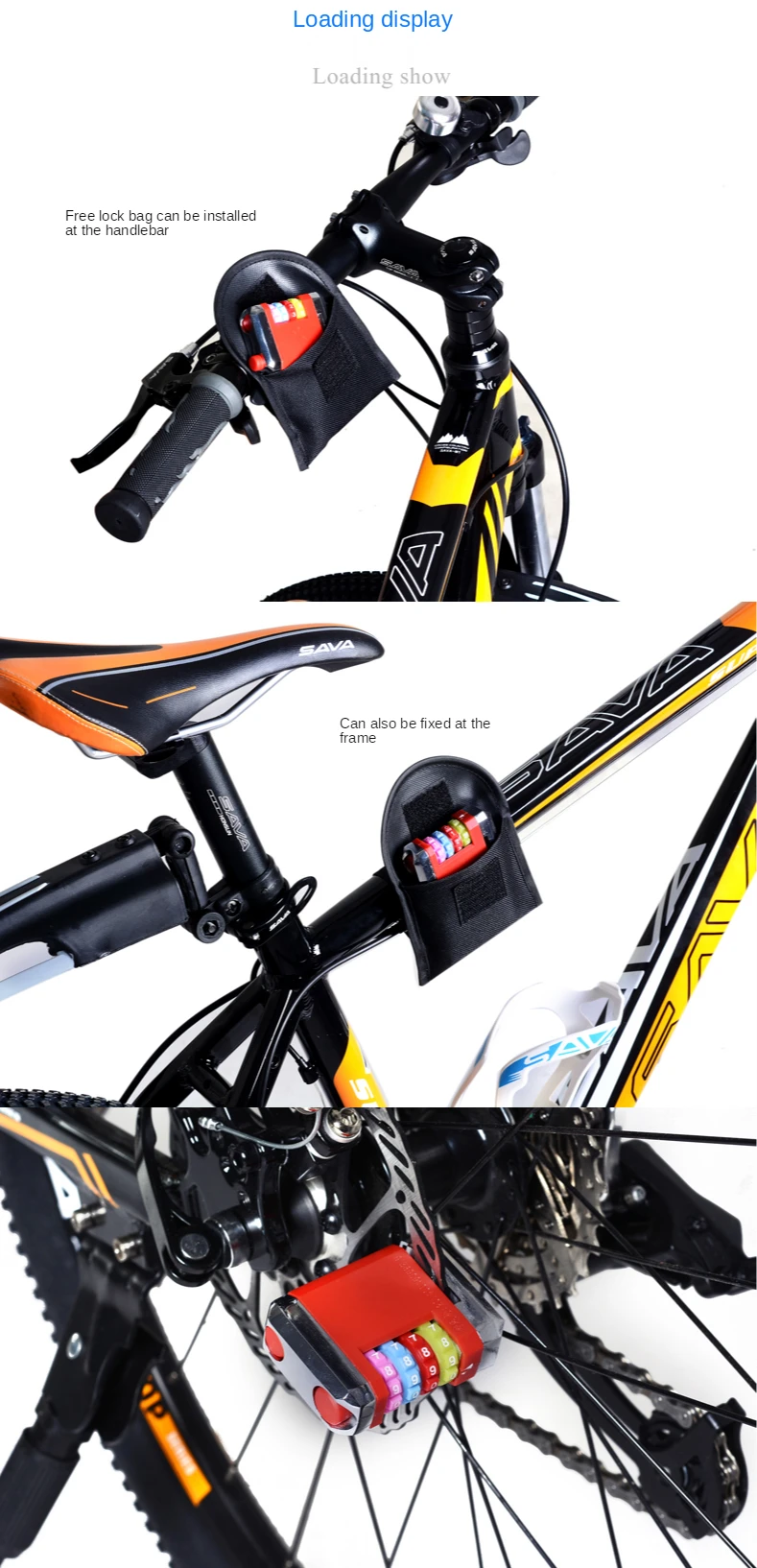 

CY Zentorack Password Disc Brake Lock Bicycle Electric Car Motorcycle Disc Lock Security Lock Brake Brake Disc Lock