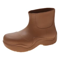 womens rain boots short ankle boots eva non slip wear resistant colorful waterproof rain boots