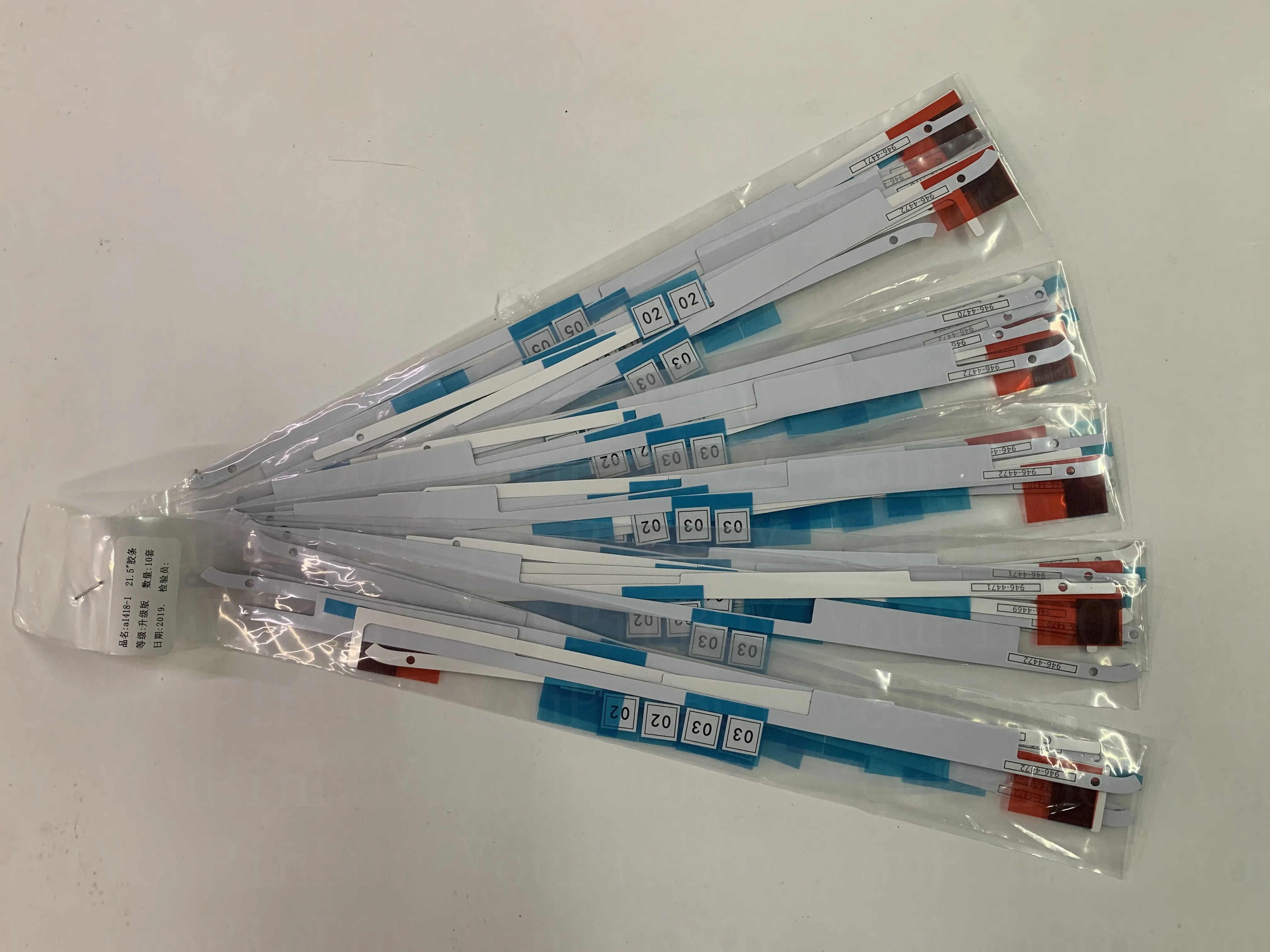 100 компл./лот Фирменная Новинка ЖК-дисплей Экран дисплея клейкая лента для Apple iMac 21