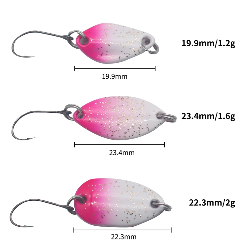 WALK FISH приманка для рыбной ловли 1 шт. 2 г/1 6 г/2 0 г металлическая в виде ложки с