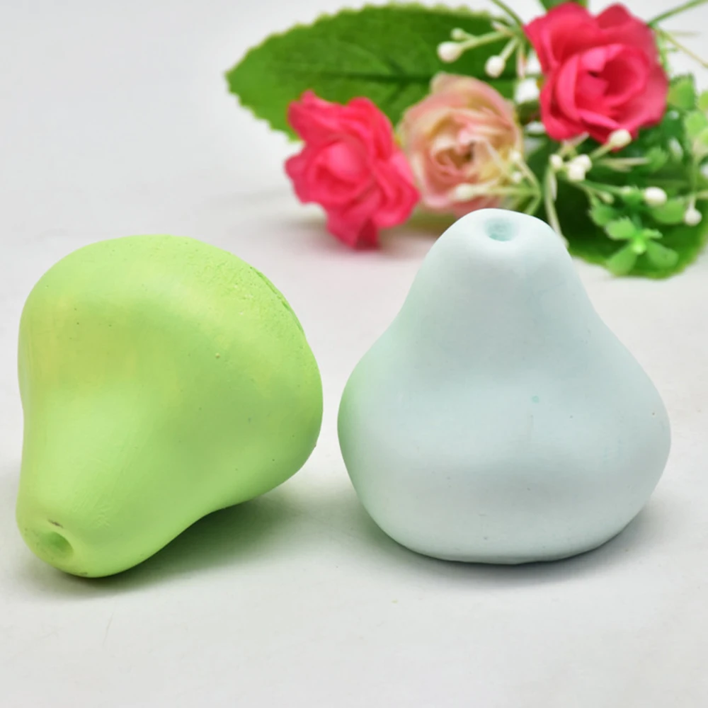 Модная 3D силиконовая форма ручной работы в форме груши гипсовая для ароматерапии