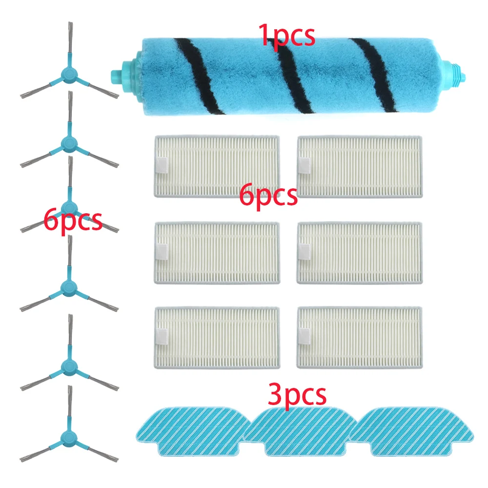 

Roller Brush Side Brush for Cecotec Conga 4090 Vacuum Cleaner Conga 4090 HEPA Filter Cleaning MOP