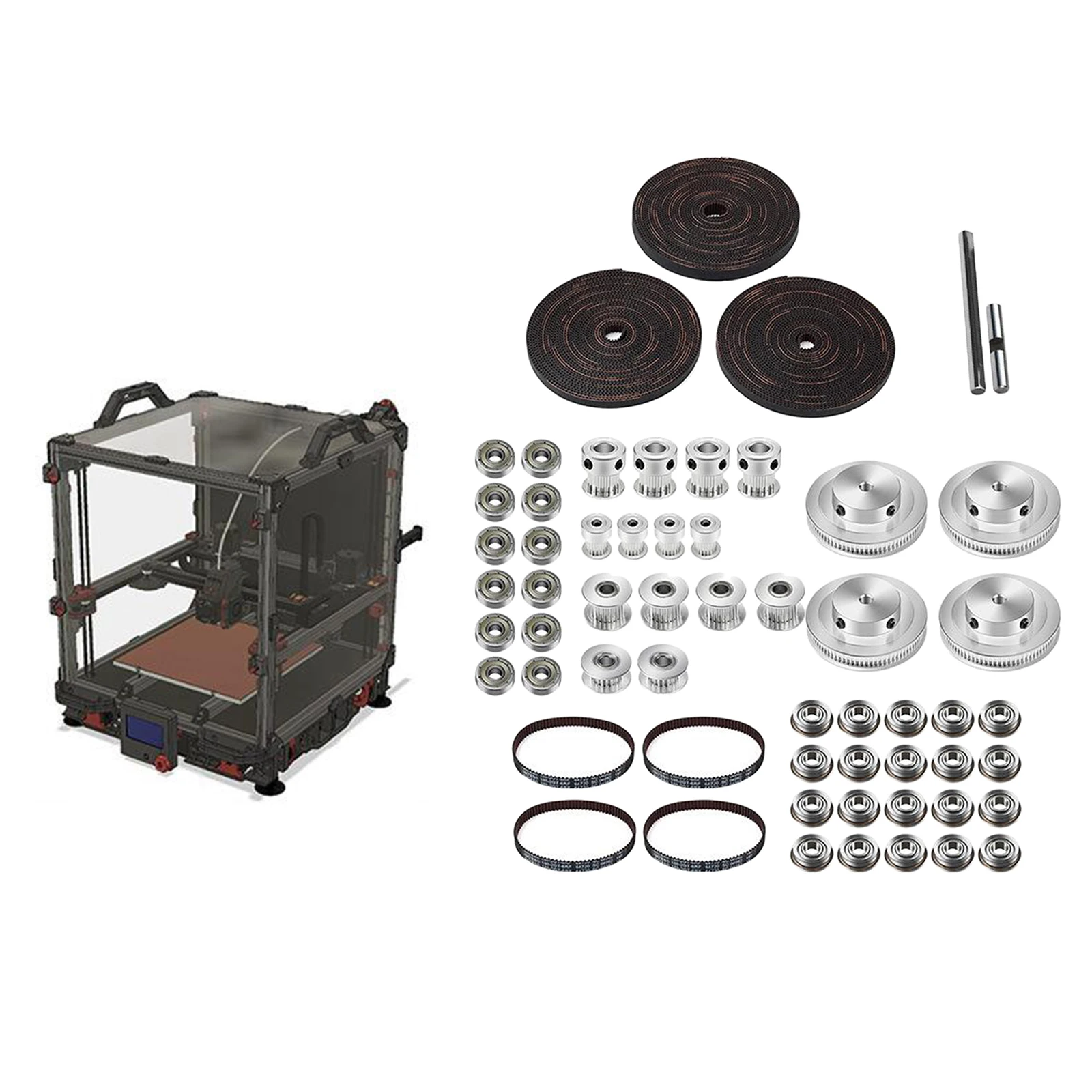 GT2 Timing Belt Pulley 625 F695 2RS for Voron V2.4 3D Printer Accessories