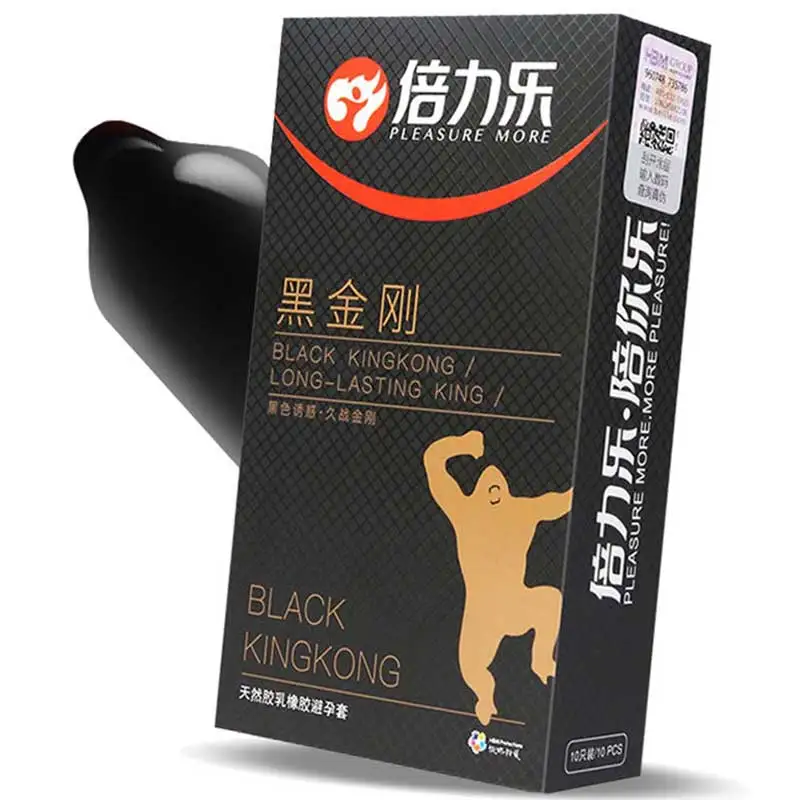 Черная версия 10 шт латексные презервативы прочные противопреждевременные зеркальные долговечные