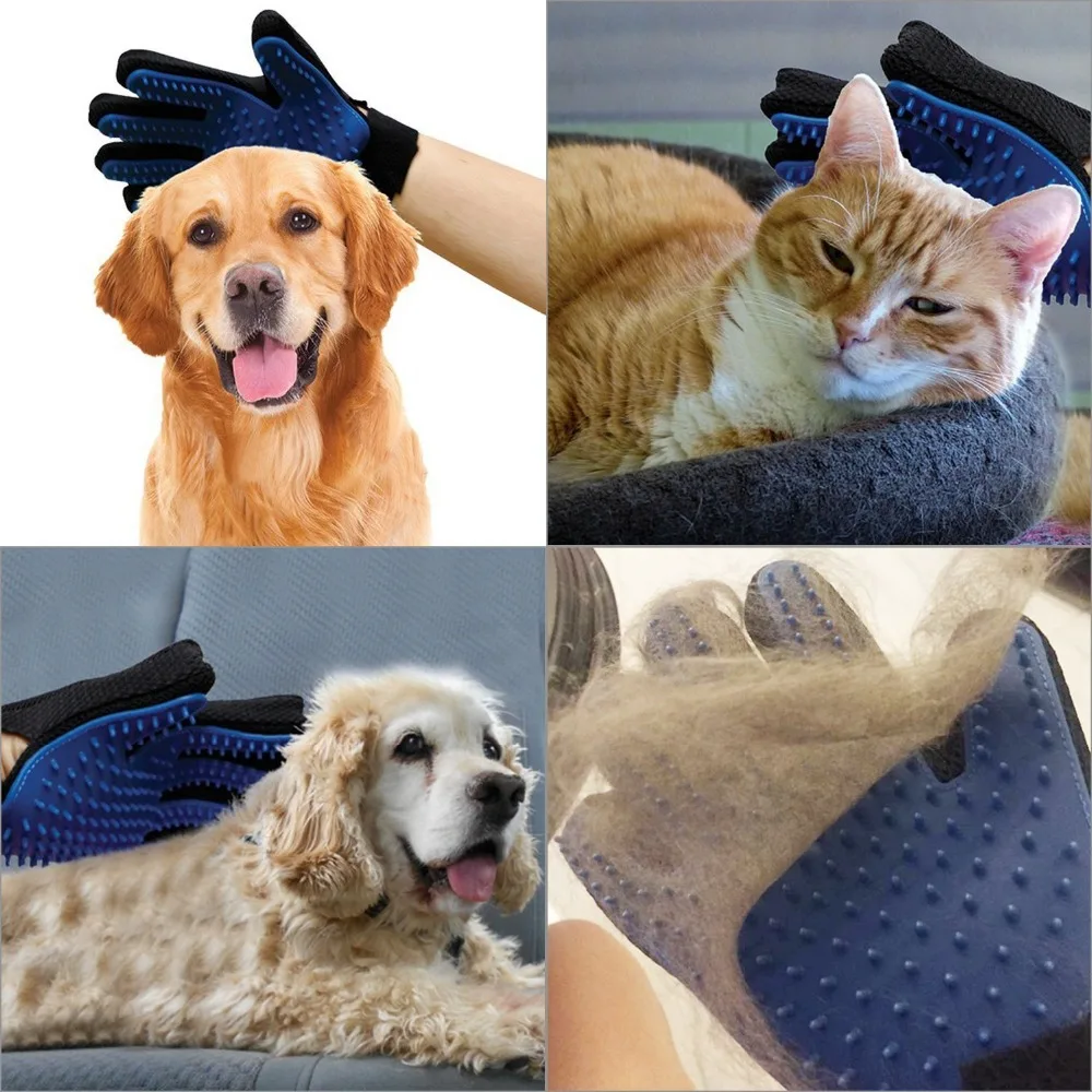 

Glove For Animal Pet Dog Hair Brush Comb Glove For Cats Pet Cleaning Massage Grooming Supply Furmins Finger Cleaning Hair Glove