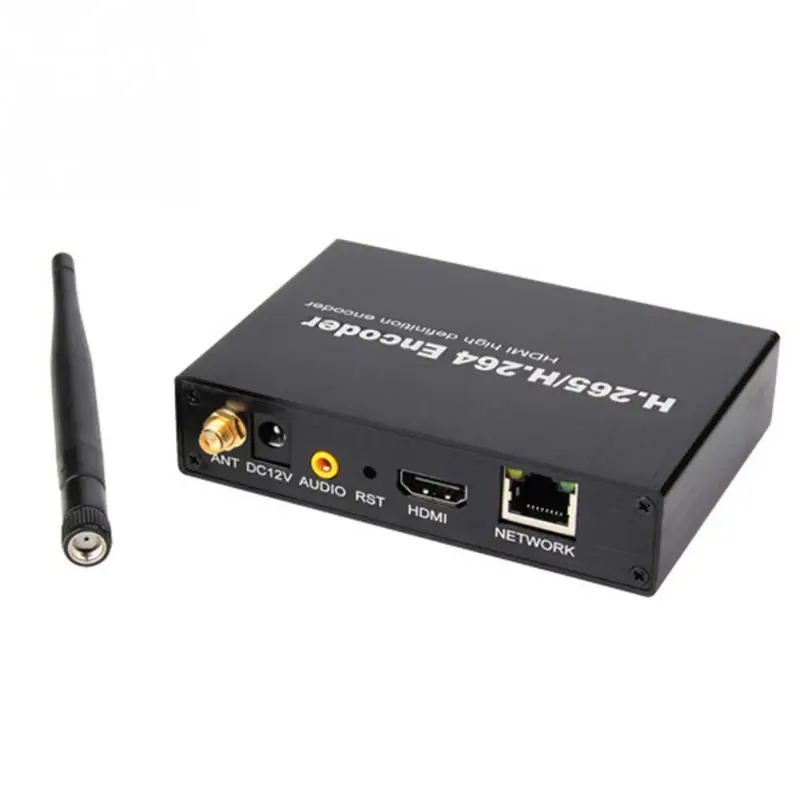 

2021 new arrival H.265 H.264 Video Audio Wifi Encoder IPTVs RTSP RTMP ONVIF Encoder H265 For Live Streaming Broadcast