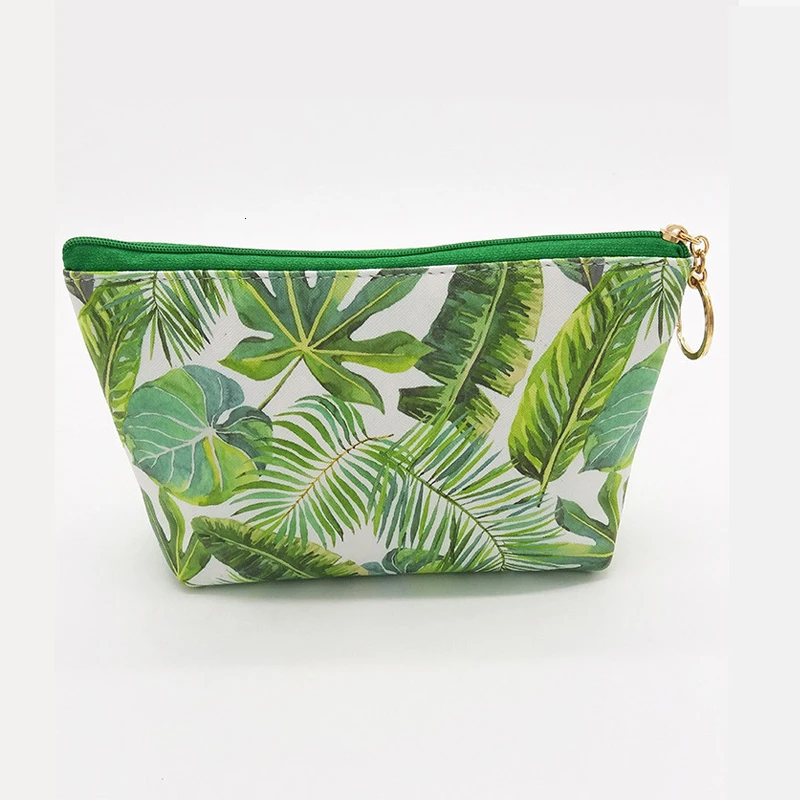 2019 женская зимняя водонепроницаемая косметичка из ПУ кожи модная с принтом