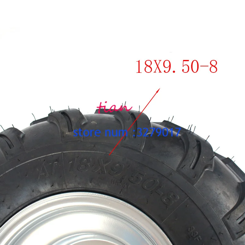 Шина 18x9 50 8 с ободом подходит для ATV багги четырехъядерная газонокосилка садовый