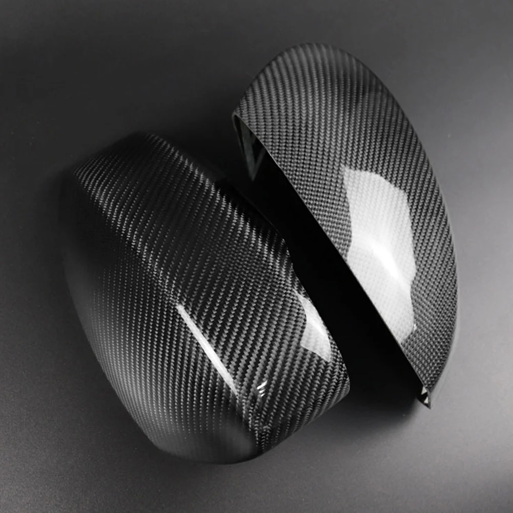 1 пара зеркал заднего вида покрытие для автомобиля накладка из углеродного