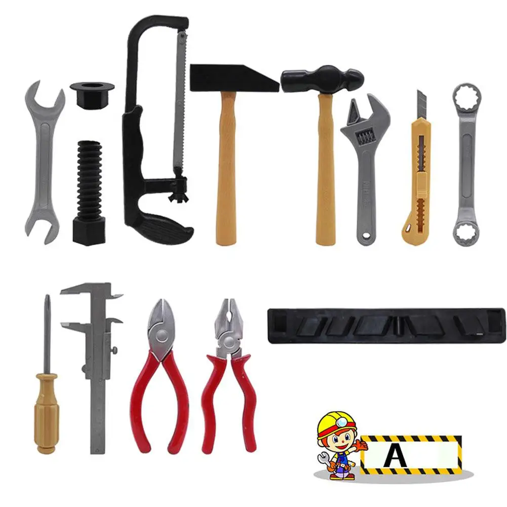 Пластиковые строительные инструменты Набор детских ролевых игр строитель