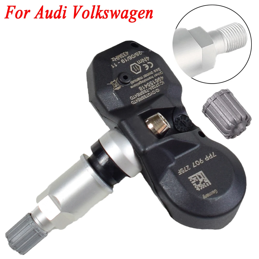 Система контроля давления в шинах (TPMS) 7PP907275F 7PP907275 433 МГц для VW Audi A8 R8 A4 Q7 1