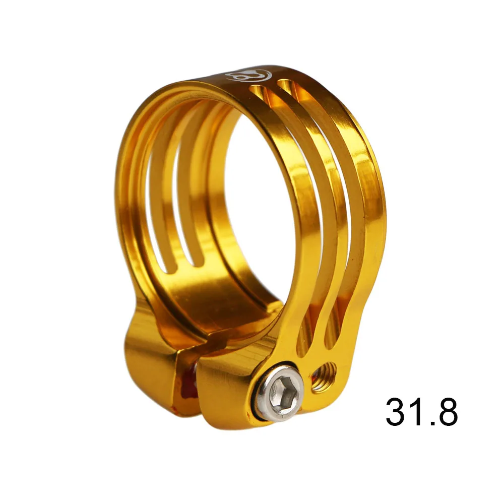 31.8mm gold Подседельный штырь для горного велосипеда стойка сиденья для велосипеда мtb Подседельный штырь зажим алюминиевый сплав водонепроницаемый и пылезащитный 31,8 мм 34,9 мм - Цвет: 31.8mm gold