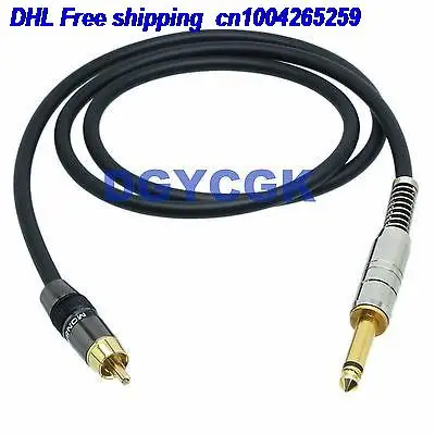 _/EMS 10 шт. 3 5 мм 6 35 1/4 RCA разъем моно TS 25 футов Кабель-адаптер аудио AV наушники